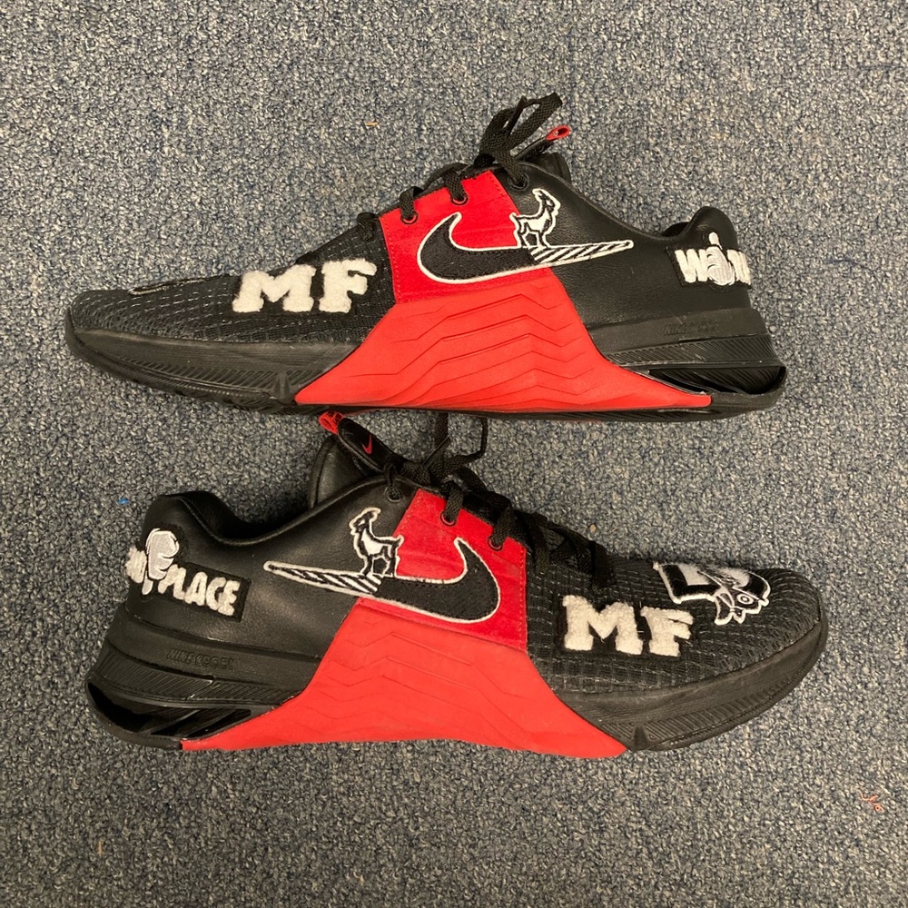 Nike Metcon 8 MF Shoes - Black/Red - US 12